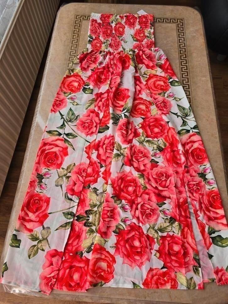 Jurk maat universele tot 42, Maat 38/40 (M), Nieuw, Ophalen of Verzenden, Rood