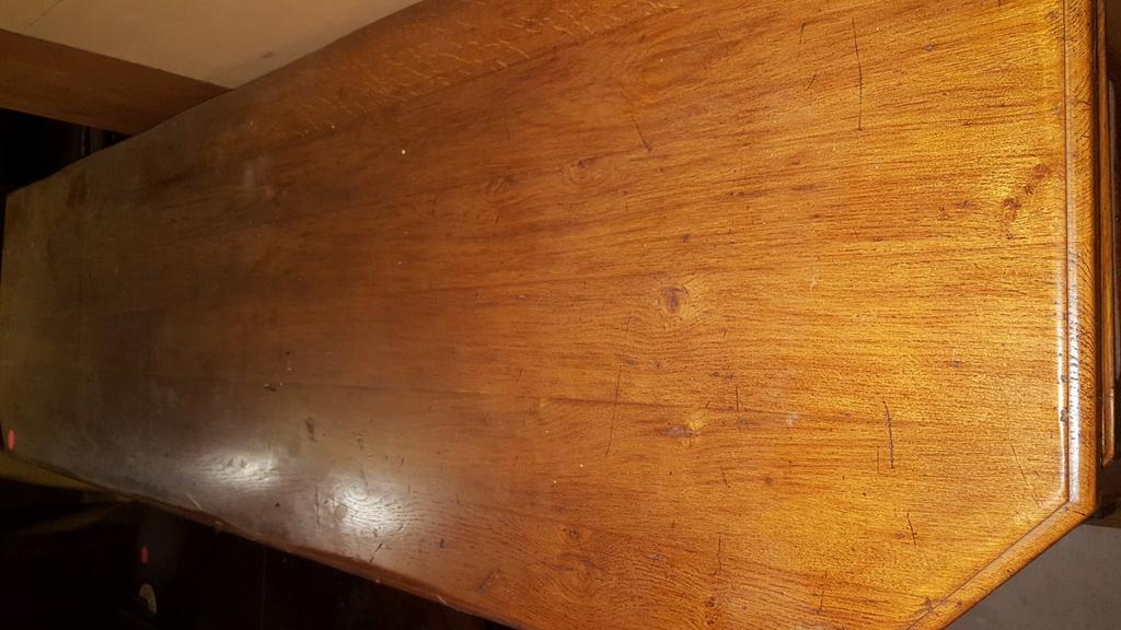 Blank eiken dressoir, Huis en Inrichting, Kasten | Dressoirs, Ophalen, 25 tot 50 cm, 150 tot 200 cm
