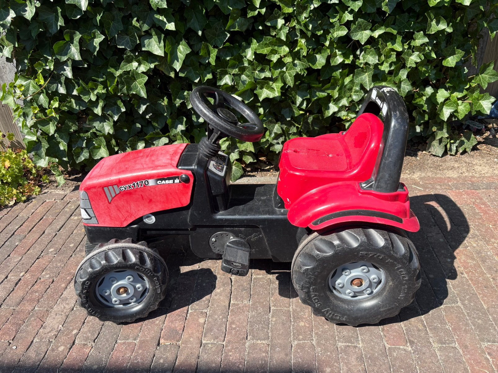 Rode speelgoed tractor opknapper, Ophalen, Gebruikt, Overige merken
