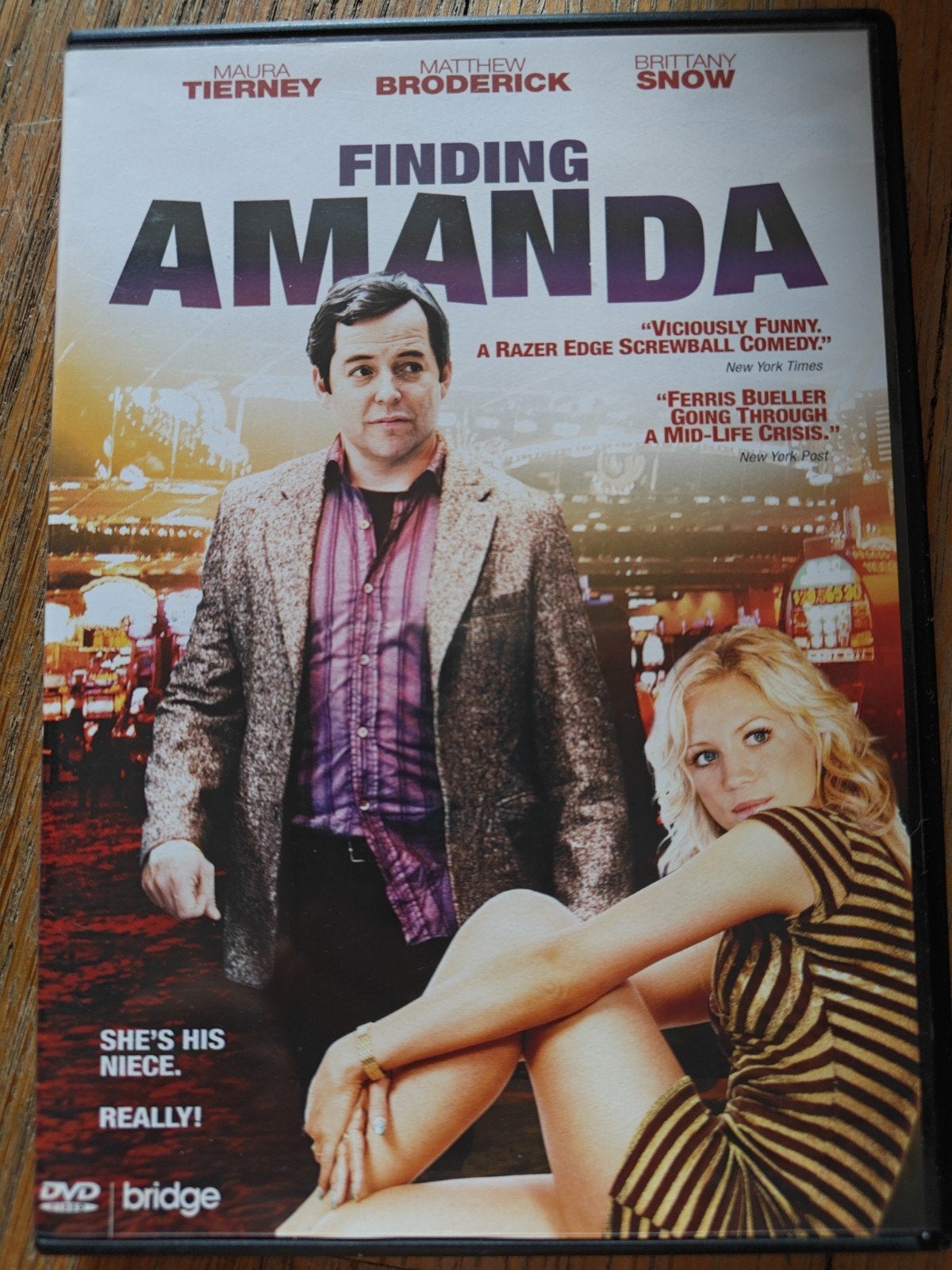 Finding Amanda DVD - Matthew Broderick Komedie, Vanaf 12 jaar, Ophalen of Verzenden, Zo goed als nieuw, Romantische komedie