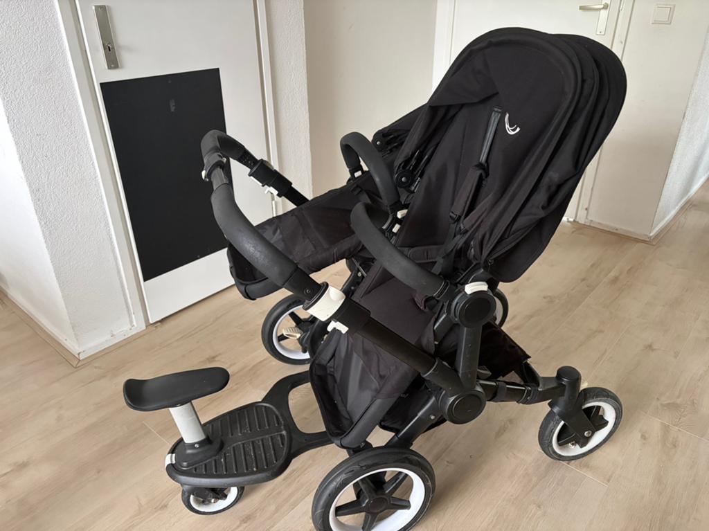 Bugaboo Donkey 2/3 Duo kinderwagen met meerijdplankje, Kinderen en Baby's, Kinderwagens en Combinaties, Gebruikt, Combiwagen, Bugaboo