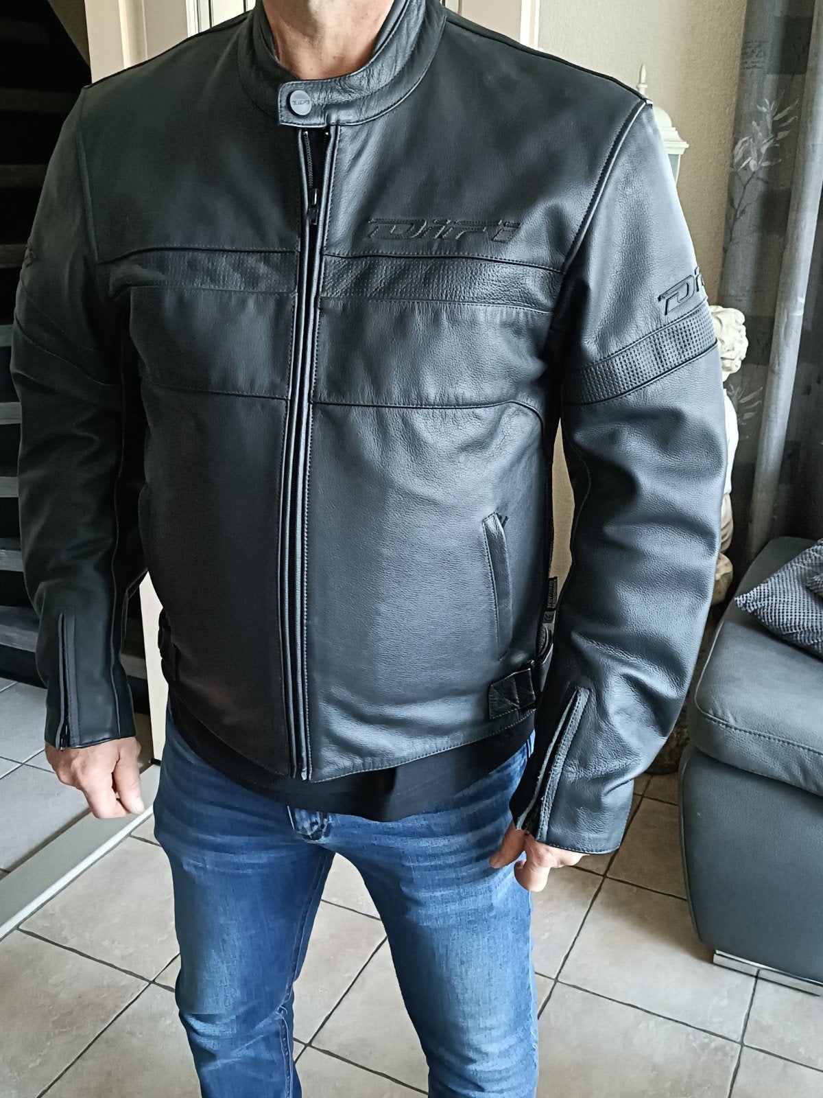 Leren Motorjas Maat 54  DIFI, Motoren, Kleding | Motorkleding, Ophalen, Heren, Difi, Jas | leer