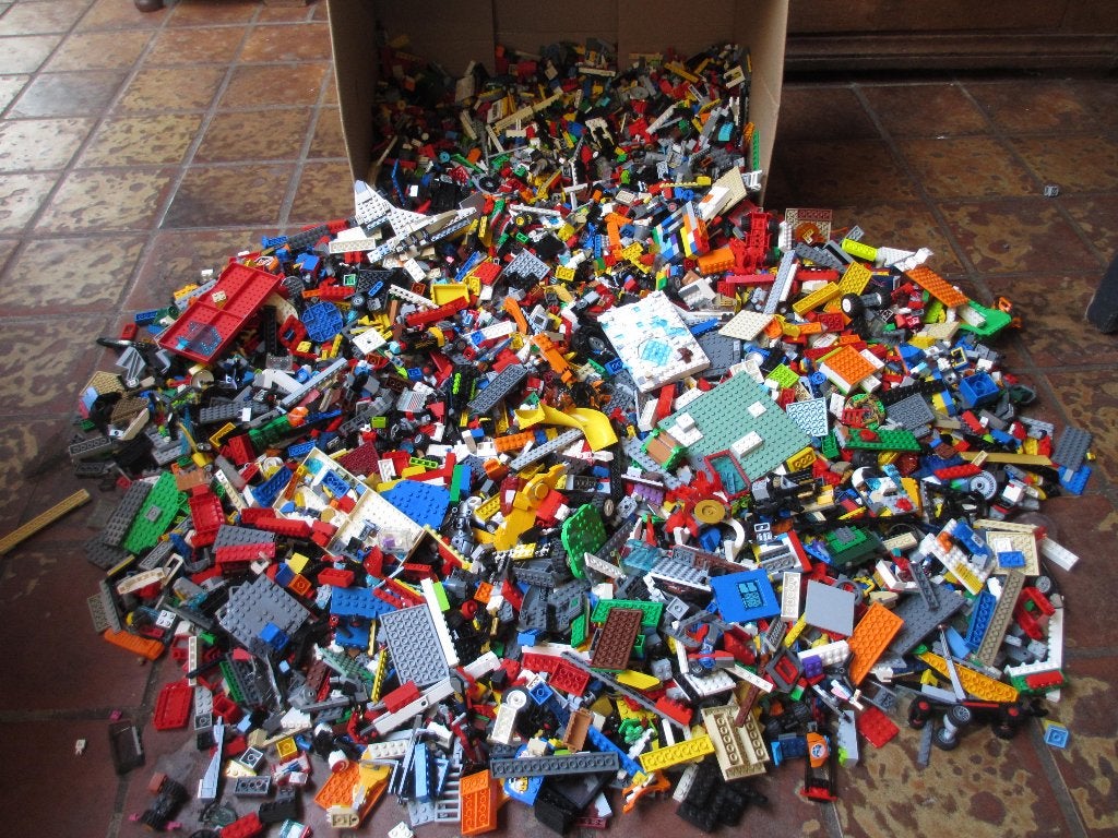 Grote partij lego 18 kilo gemixt lego veel klein lego igst, Ophalen of Verzenden, Gebruikt, Lego