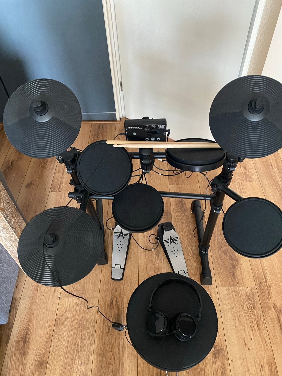 Millenium HD-120 Elektronisch Drumstel - ZGAN, Ophalen, Zo goed als nieuw, Overige merken, Elektronisch