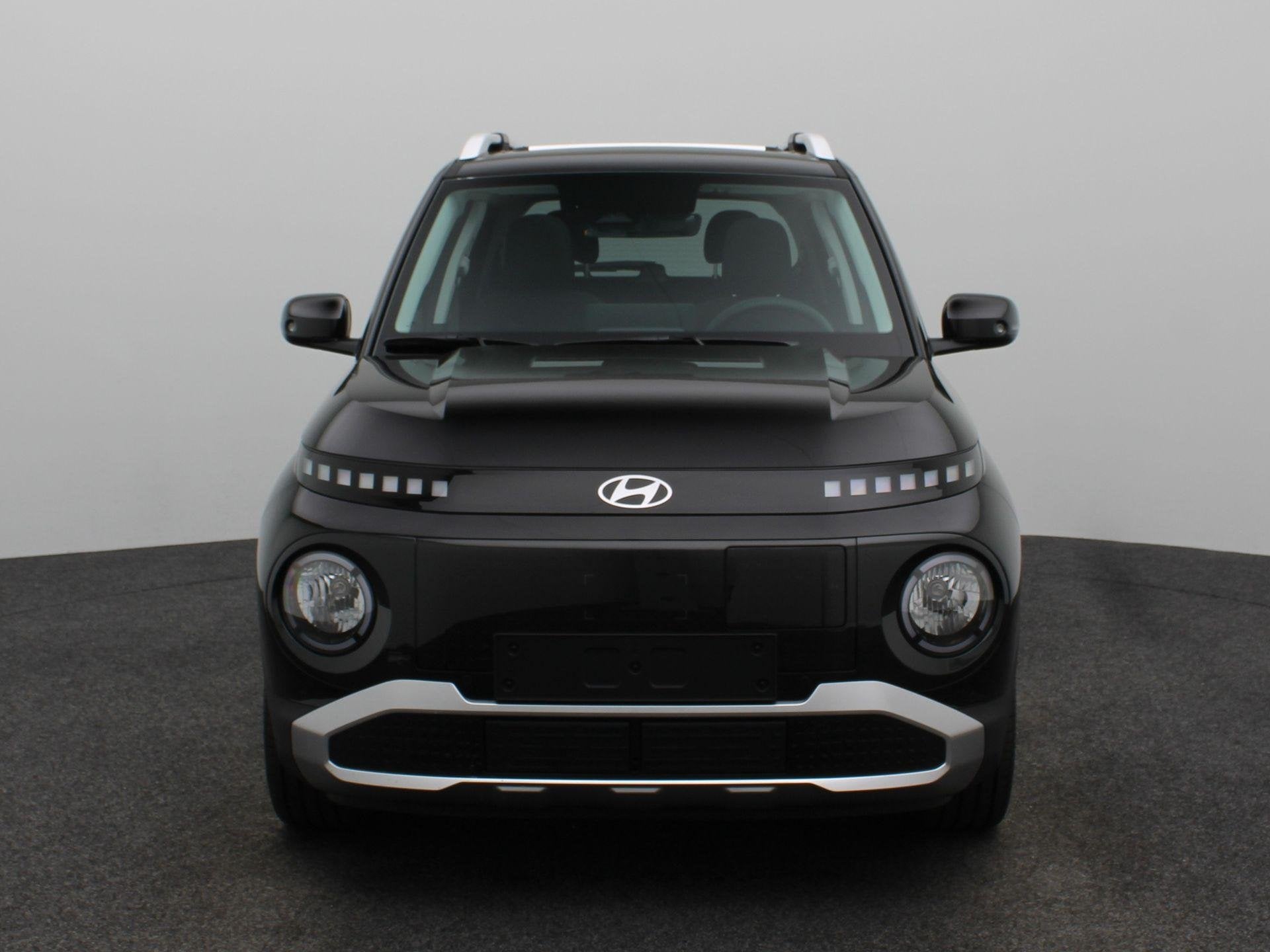 Hyundai INSTER Pulse Advanced 42 kWh | Schuif-/kanteldak | S, Auto's, Hyundai, Stof, 1280 kg, Zwart, Met garantie (alle)
