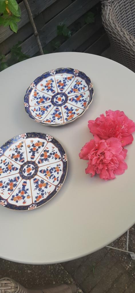 Imari porseleinen borden, Antiek en Kunst, Ophalen of Verzenden