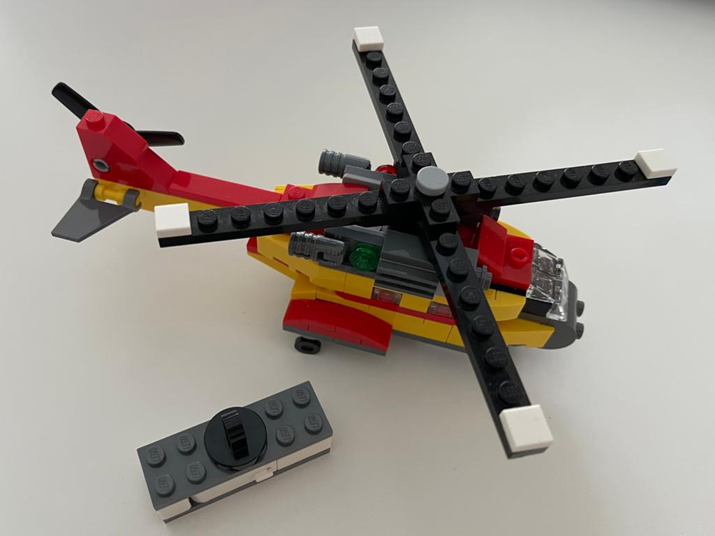 Lego Creator 31029 Helikopter 3-in-1 met instructies, Lego, Compleet, Ophalen of Verzenden, Zo goed als nieuw