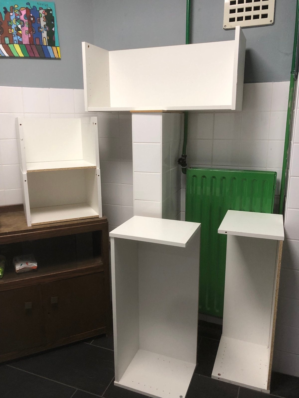 Billy kast bovendelen - 3x 80cm breed, 2x 40cm breed, Huis en Inrichting, Ophalen, Met plank(en), Gebruikt, 50 tot 100 cm