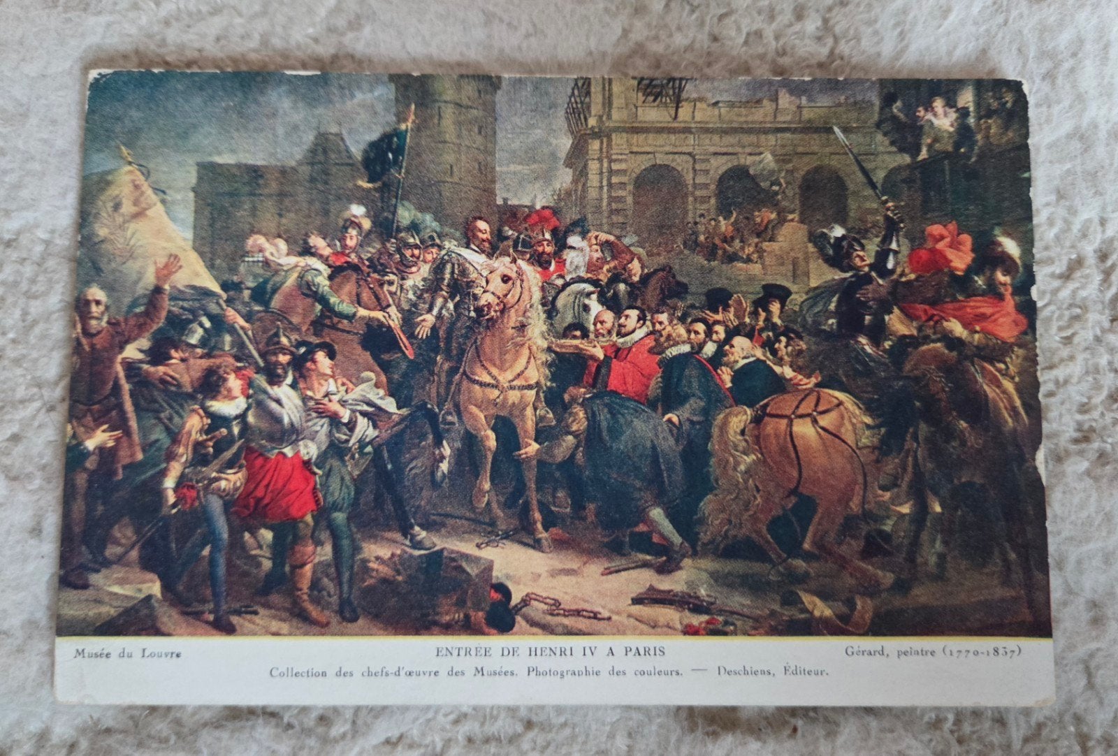 Entree Henri IV à Paris - Gerard, Ophalen of Verzenden, Voor 1920, Ongelopen, Overige thema's
