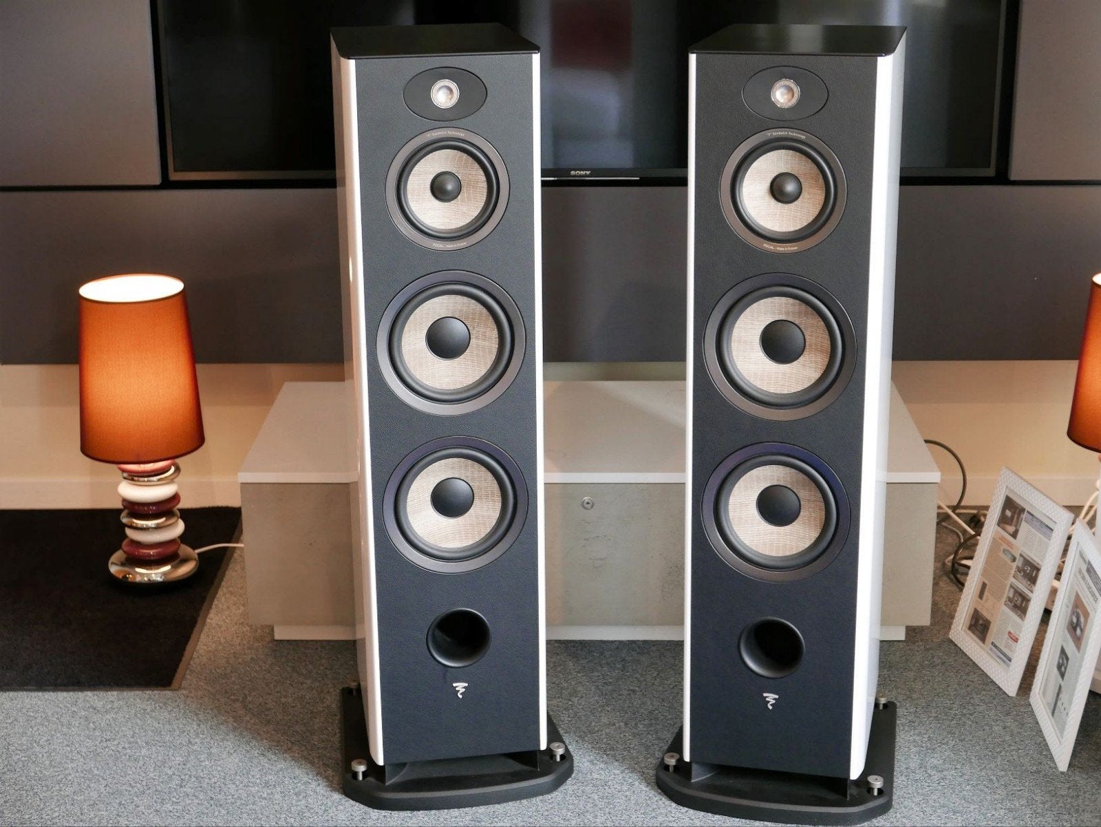 Focal Aria 948, Audio, Tv en Foto, Luidsprekers, Vloerstaande luidspreker, Zo goed als nieuw, Basreflex, Ophalen