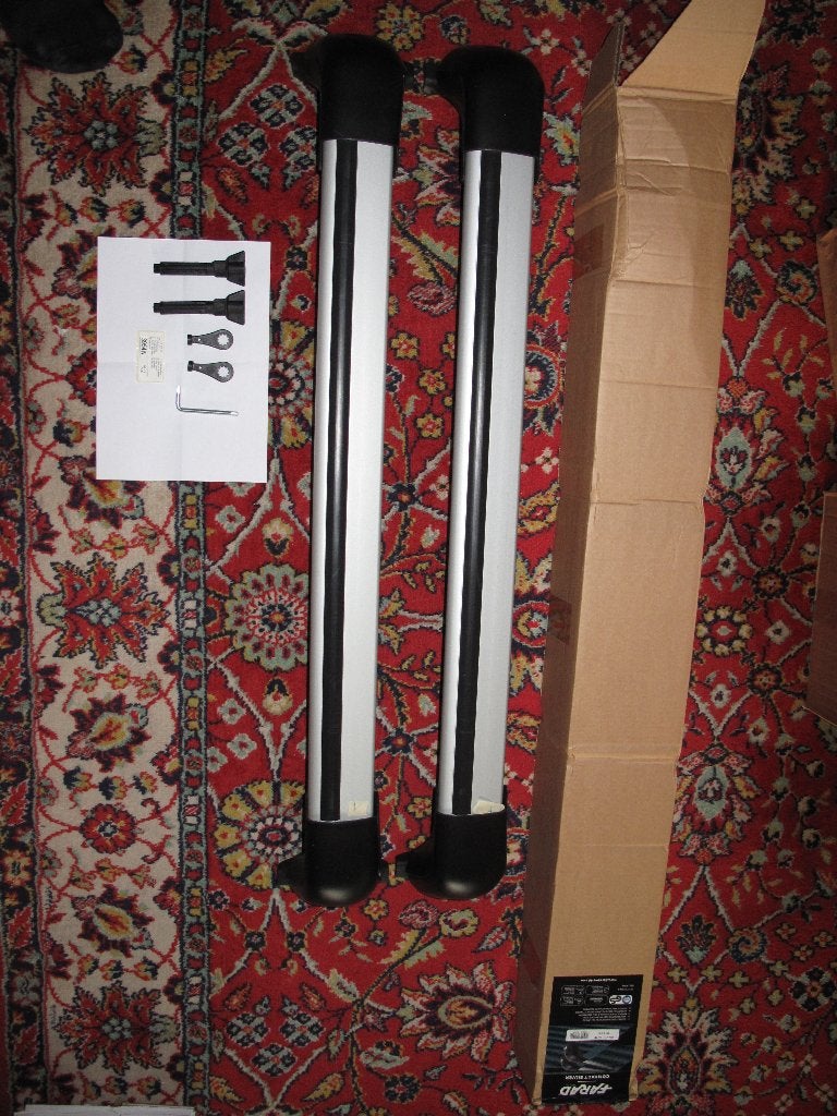 Farad compact silver aluminium dakdragers, Ophalen of Verzenden, Zo goed als nieuw