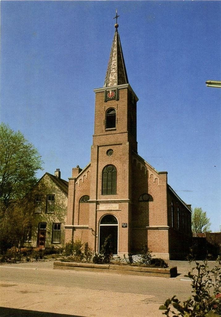 Andijk, Kerk Baptisten Gemeente - ongelopen, Ophalen of Verzenden, 1960 tot 1980, Ongelopen, Noord-Holland