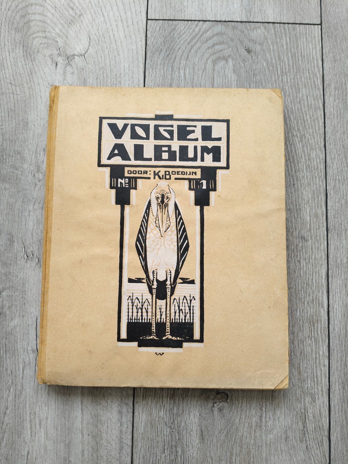 Plaatjesalbum: Vogelalbum - K Boedijn, Ophalen of Verzenden, Gelezen, Plaatjesalbum