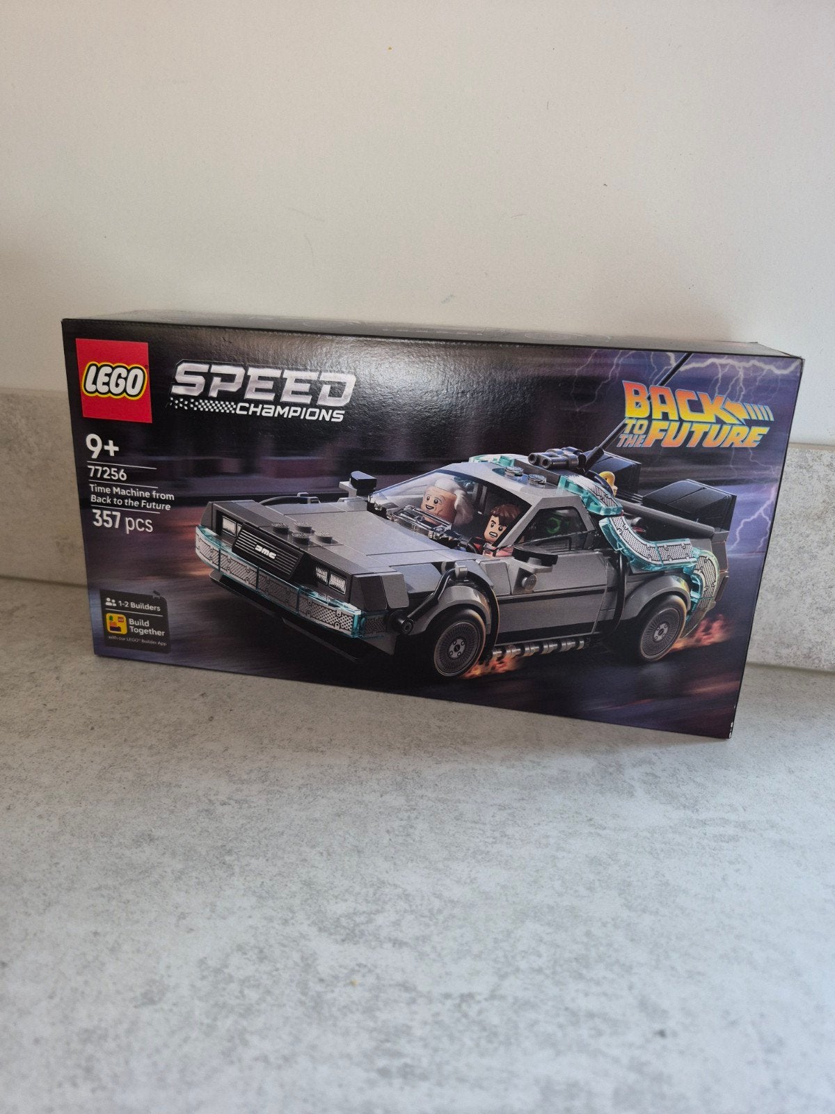 LEGO Speed Champions 77256 Back to the Future DeLorean, Lego, Nieuw, Inclusief accessoires, Complete set