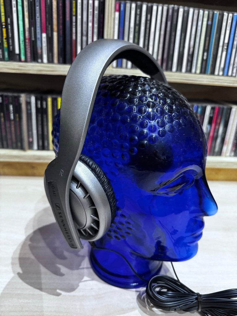✅ Sennheizer 477 Zilver - Nieuwe Earpads, Audio, Tv en Foto, Koptelefoons, Zo goed als nieuw, On-ear, Sennheiser, Zilver, Verstelbaar