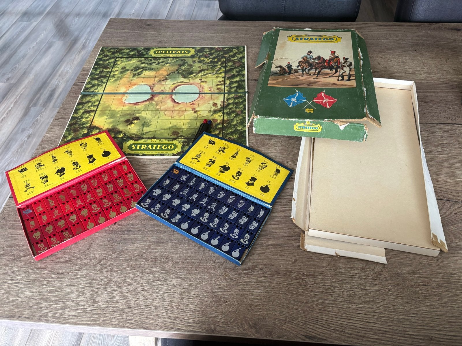 Vintage Stratego Jumbo 495 Compleet Retro Bordspel, Een of twee spelers, Ophalen, Gebruikt