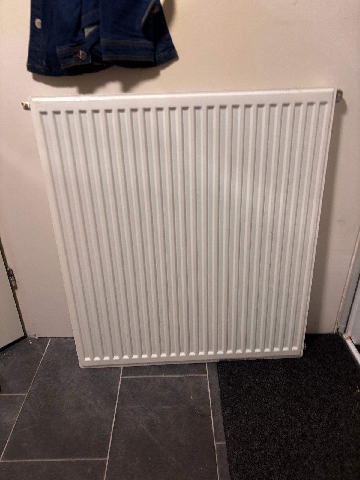 Radiator enkel 69,5 cm hoog, 60 cm breed, 30 tot 80 cm, Gebruikt, Radiator, Ophalen of Verzenden