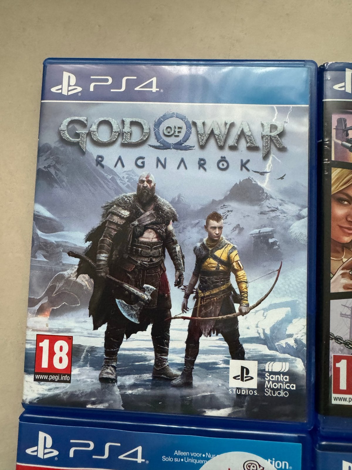 God of War Ragnarök PS4 - Zo goed als nieuw, Avontuur en Actie, Vanaf 18 jaar, 1 speler, Ophalen of Verzenden