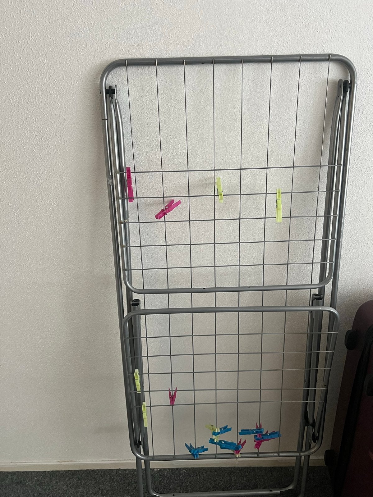 Handig opvouwbaar wasrek - Zo goed als nieuw, Tuin en Terras, Ophalen, Zo goed als nieuw, Wasrek