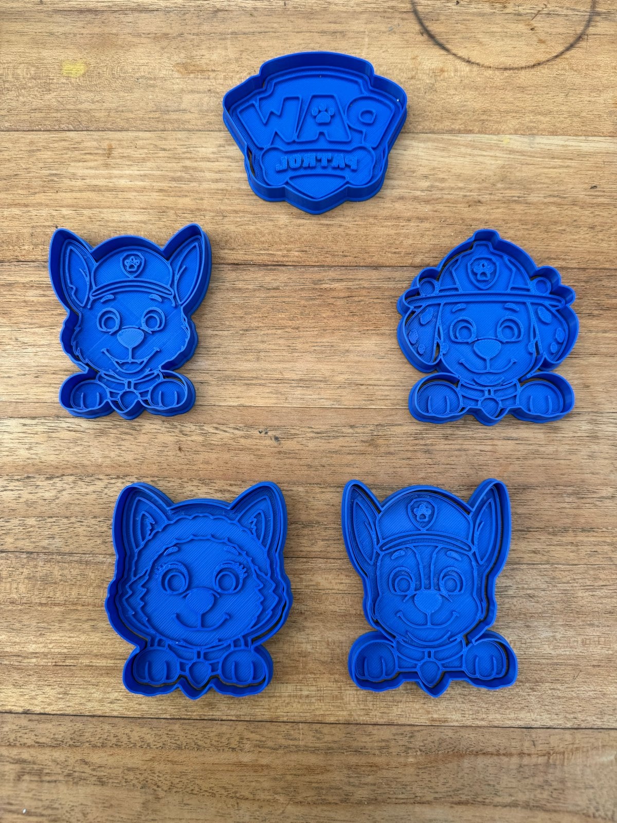 Paw Patrol Koekjesuitstekers Set - Bakplezier voor Kinderen, Ophalen of Verzenden, Nieuw, Taarten of Cupcakes, Bakvorm