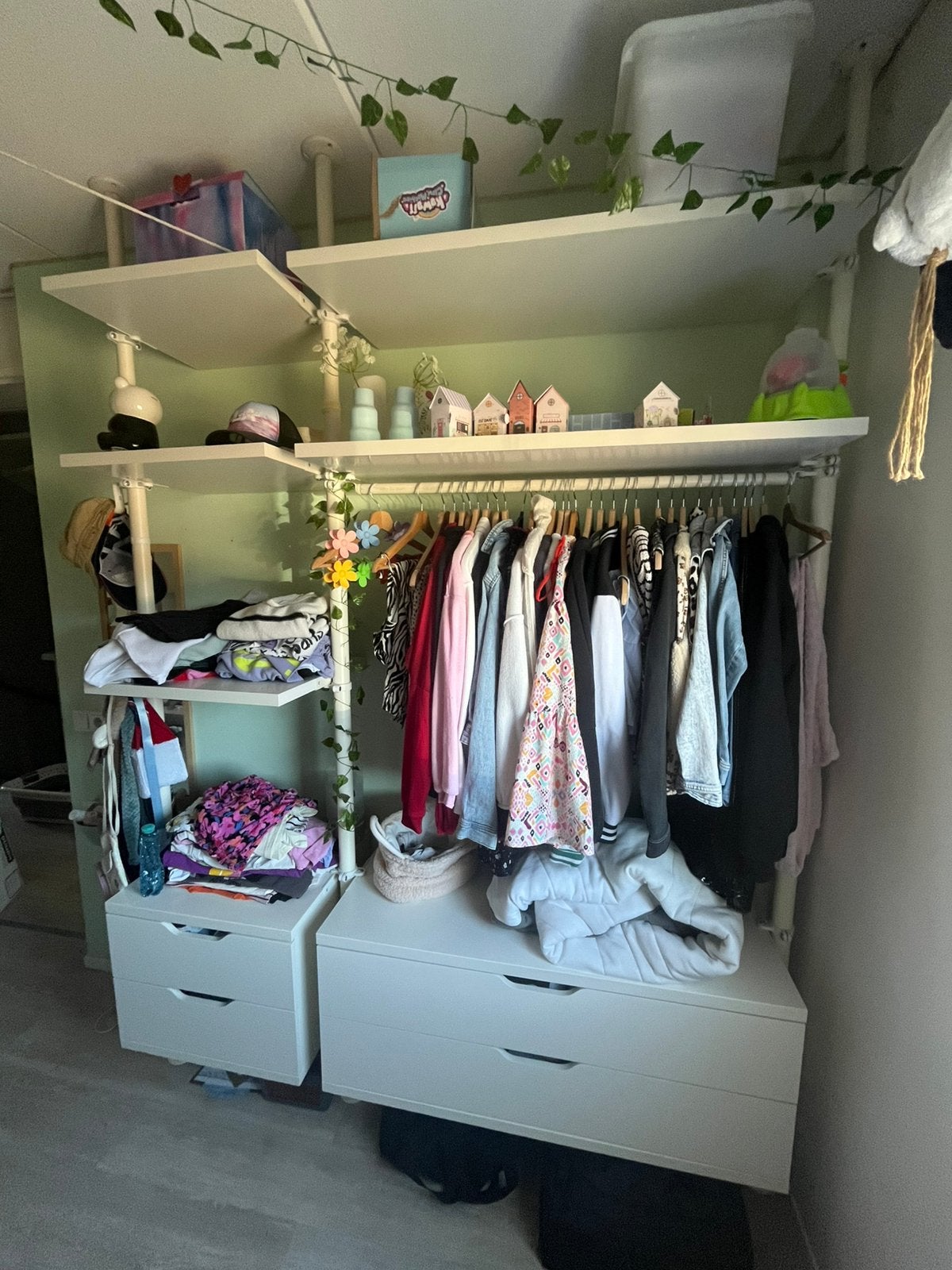 Ikea kledingkast, Huis en Inrichting, Kasten | Kledingkasten, Ophalen, 50 tot 100 cm, Zo goed als nieuw, 150 tot 200 cm