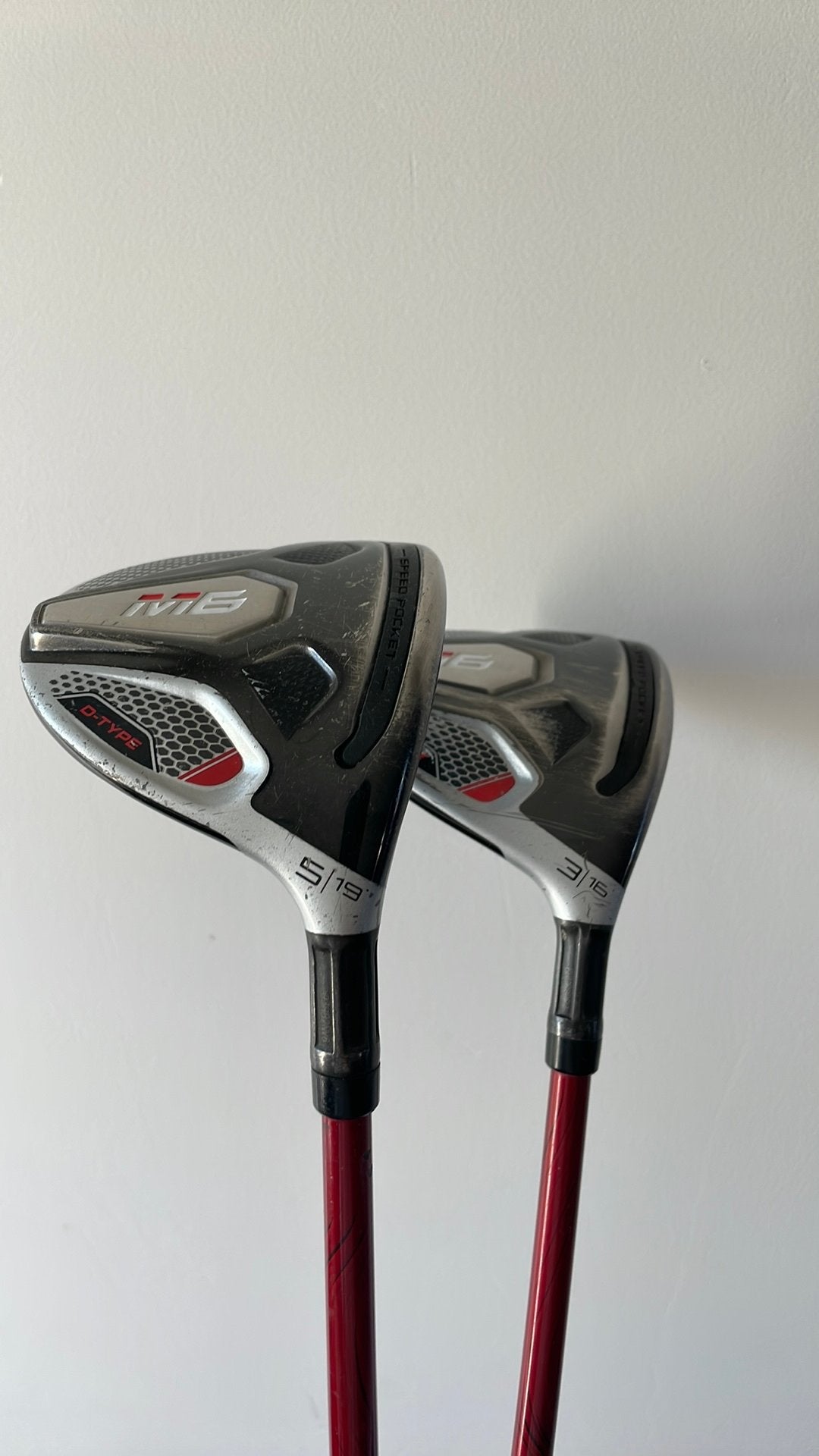 Taylormade M6 houtenset (5&3), Ophalen of Verzenden, Zo goed als nieuw, Set