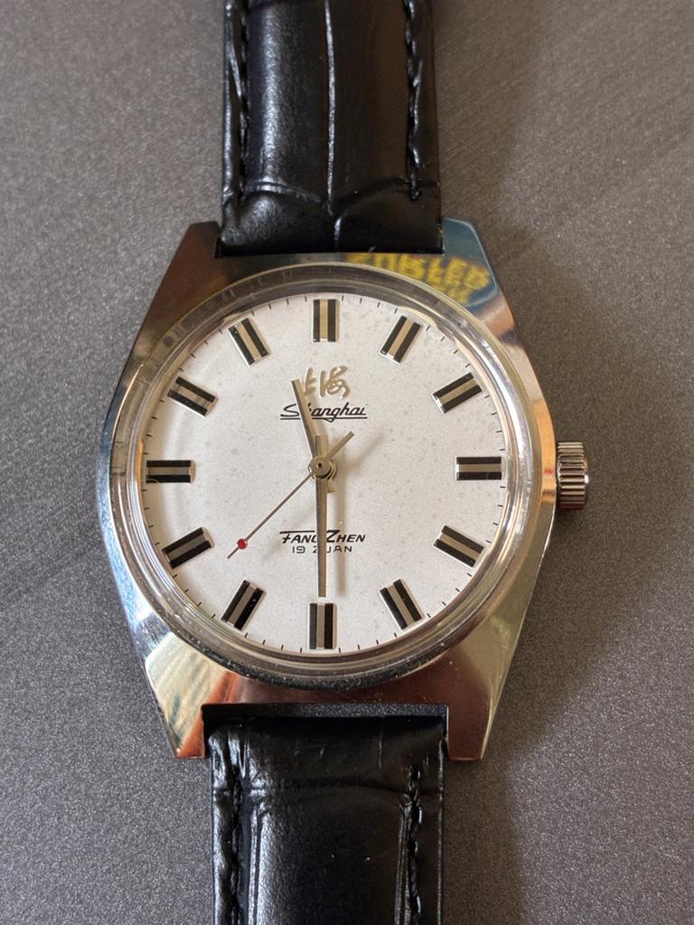 Shanghai horloge, Overige merken, Leer, Staal, Polshorloge
