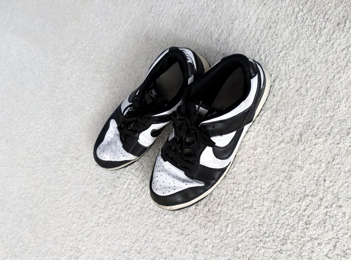 Nike Dunk Low Zwart Wit Sneakers « Panda », Kleding | Heren, Ophalen, Gedragen, Zwart, Sneakers of Gympen