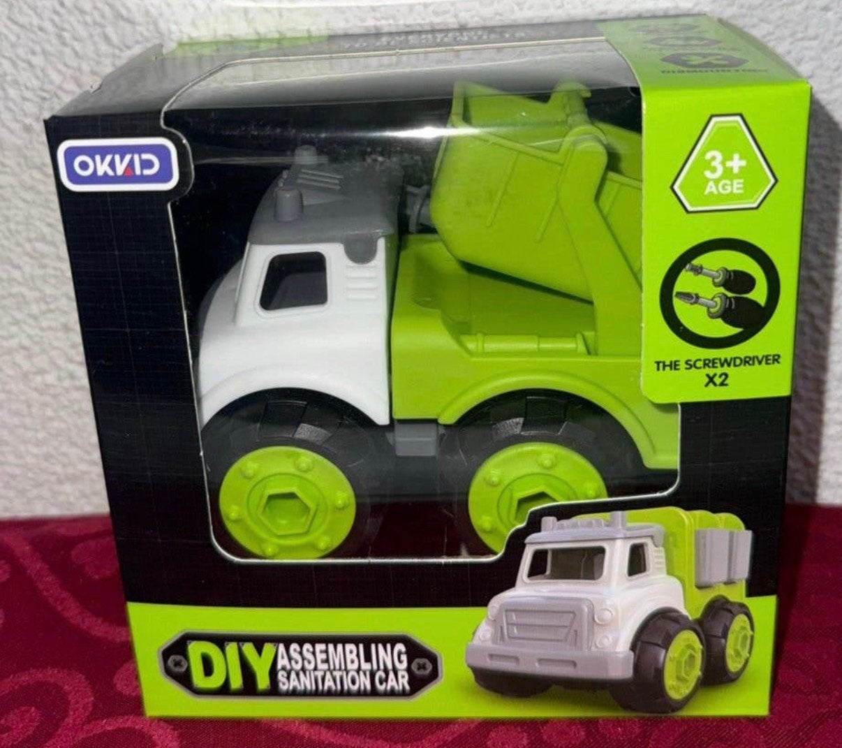 Speelgoed auto groen klein, Ophalen, Nieuw