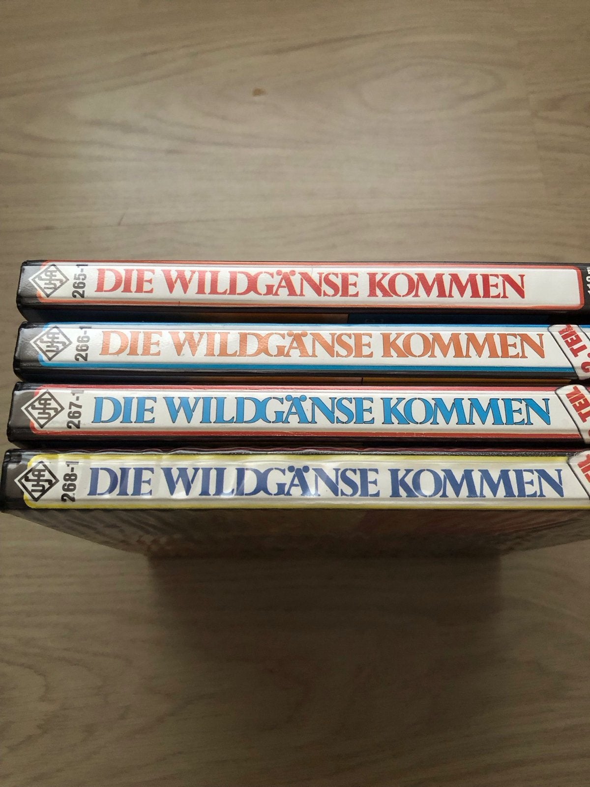 Die Wildgänse Kommen - Super 8mm Film (4 delen), Audio, Tv en Foto, Filmrollen, Ophalen of Verzenden, 8mm film