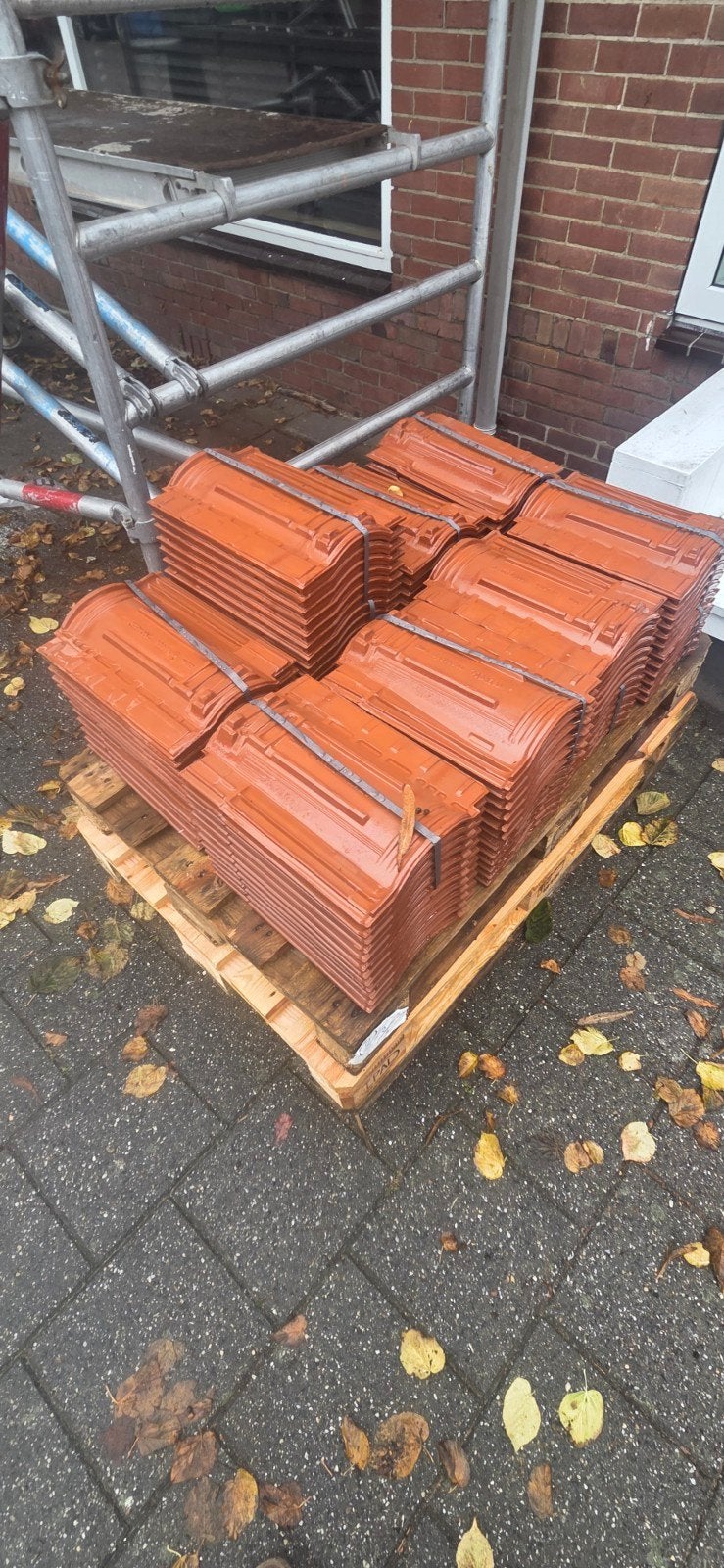 dakpannen nieuw! VHV Vario verglaasd licht bruin 100st, 10 tot 15 m², Nieuw, Ophalen of Verzenden, Dakpannen