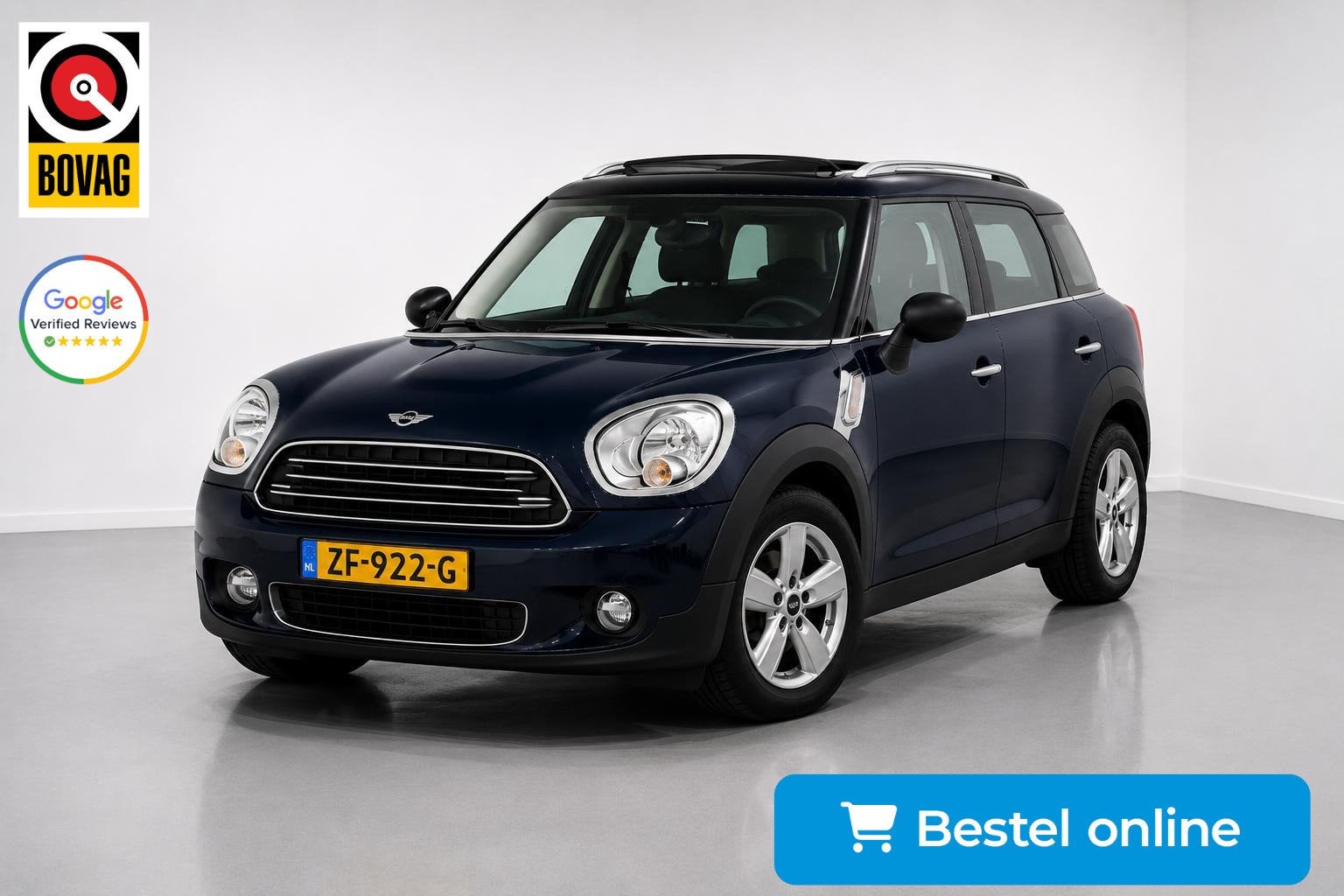 MINI Countryman 1.6 Panoramadak|Stoelverw|PDC|Cruise contr, Auto's, Mini, Voorwielaandrijving, Stof, Gebruikt, Met garantie (alle)