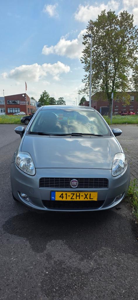 Fiat Punto 1.2 3DR 2008 Grijs, 40 €/maand, 1242 cc, 4 cilinders, Origineel Nederlands