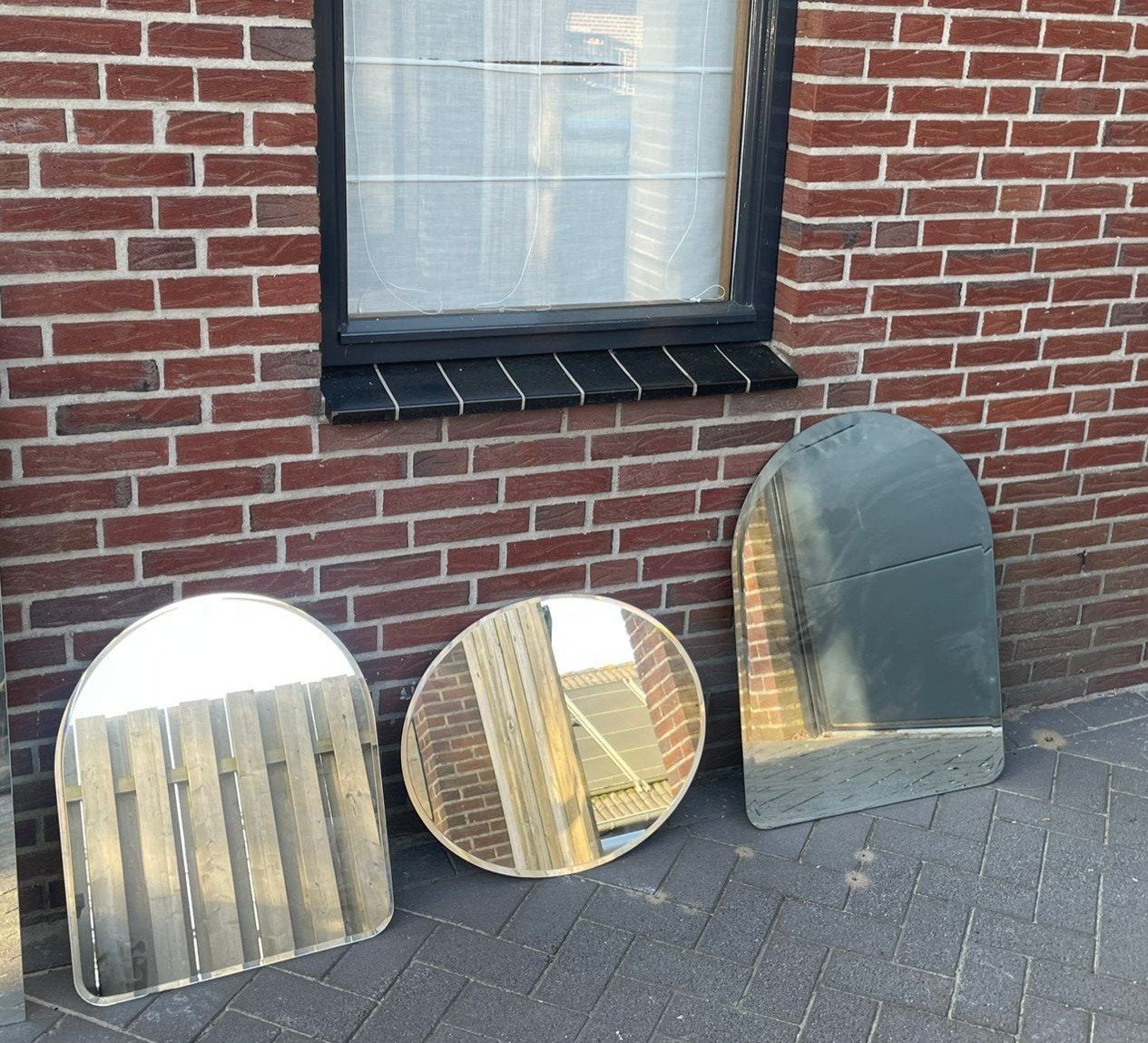 Verschillende spiegels, Ophalen, Minder dan 50 cm, Gebruikt, Minder dan 100 cm