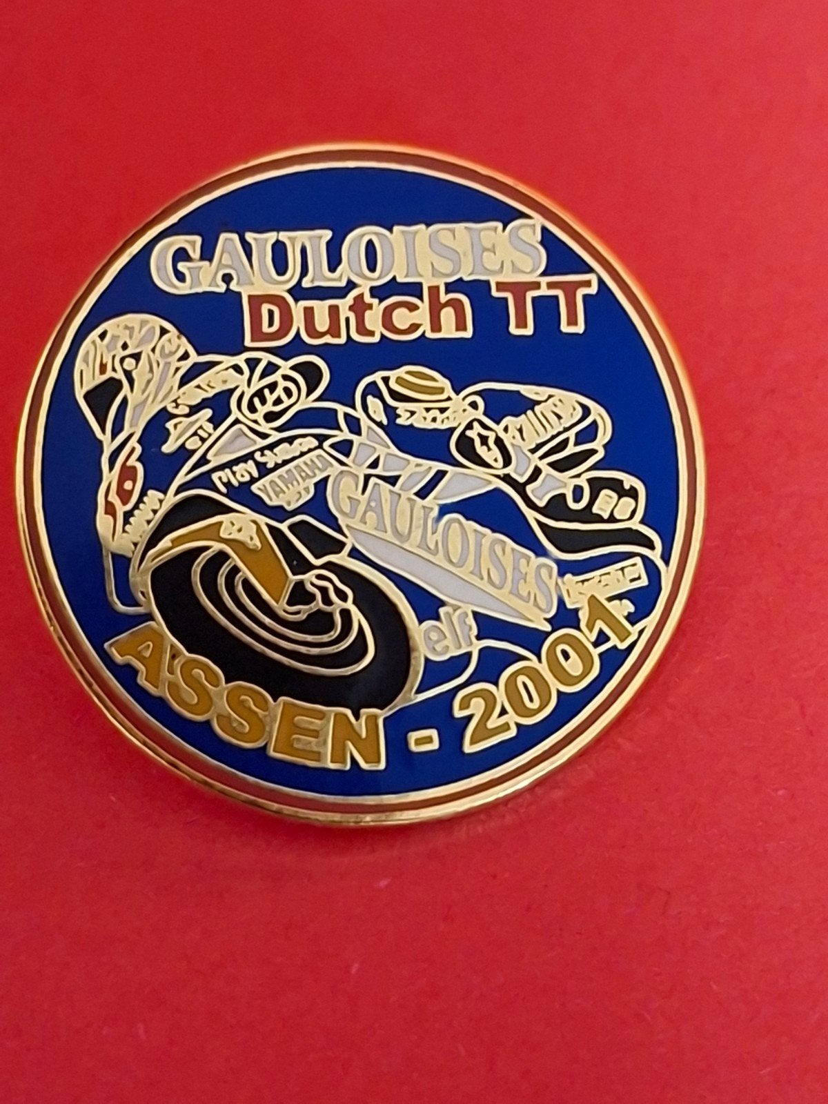 Motor Pin DUTCH TT ASSEN 2001, Ophalen of Verzenden, Zo goed als nieuw, Sport
