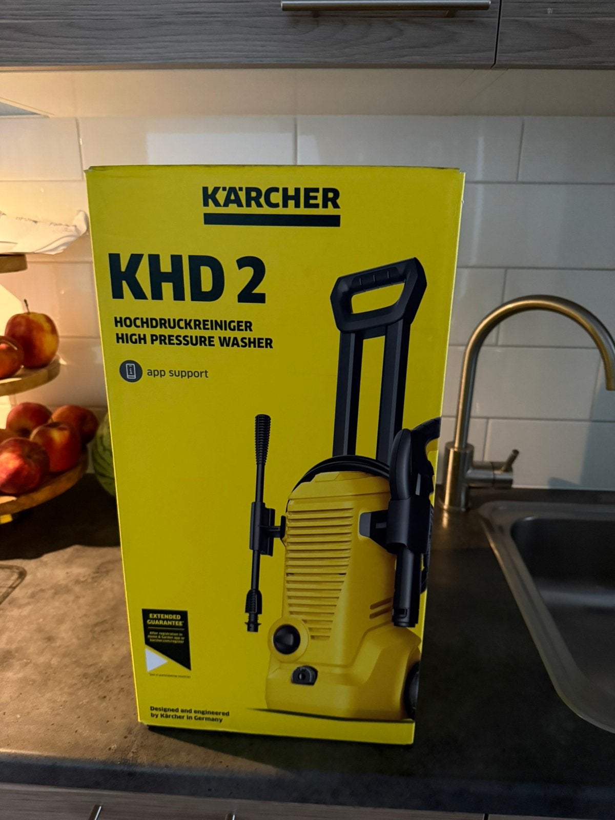 Karcher khd 2 hogedrukreiniger, Ophalen of Verzenden, Zo goed als nieuw, Benzine