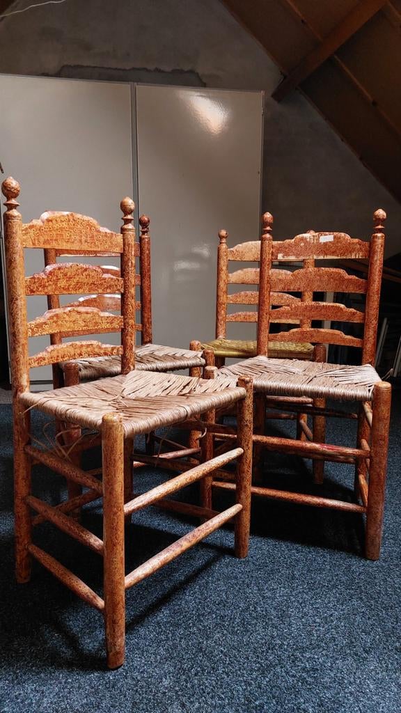 Neuteboom staphorster stoelen 4 stuks, Ophalen of Verzenden