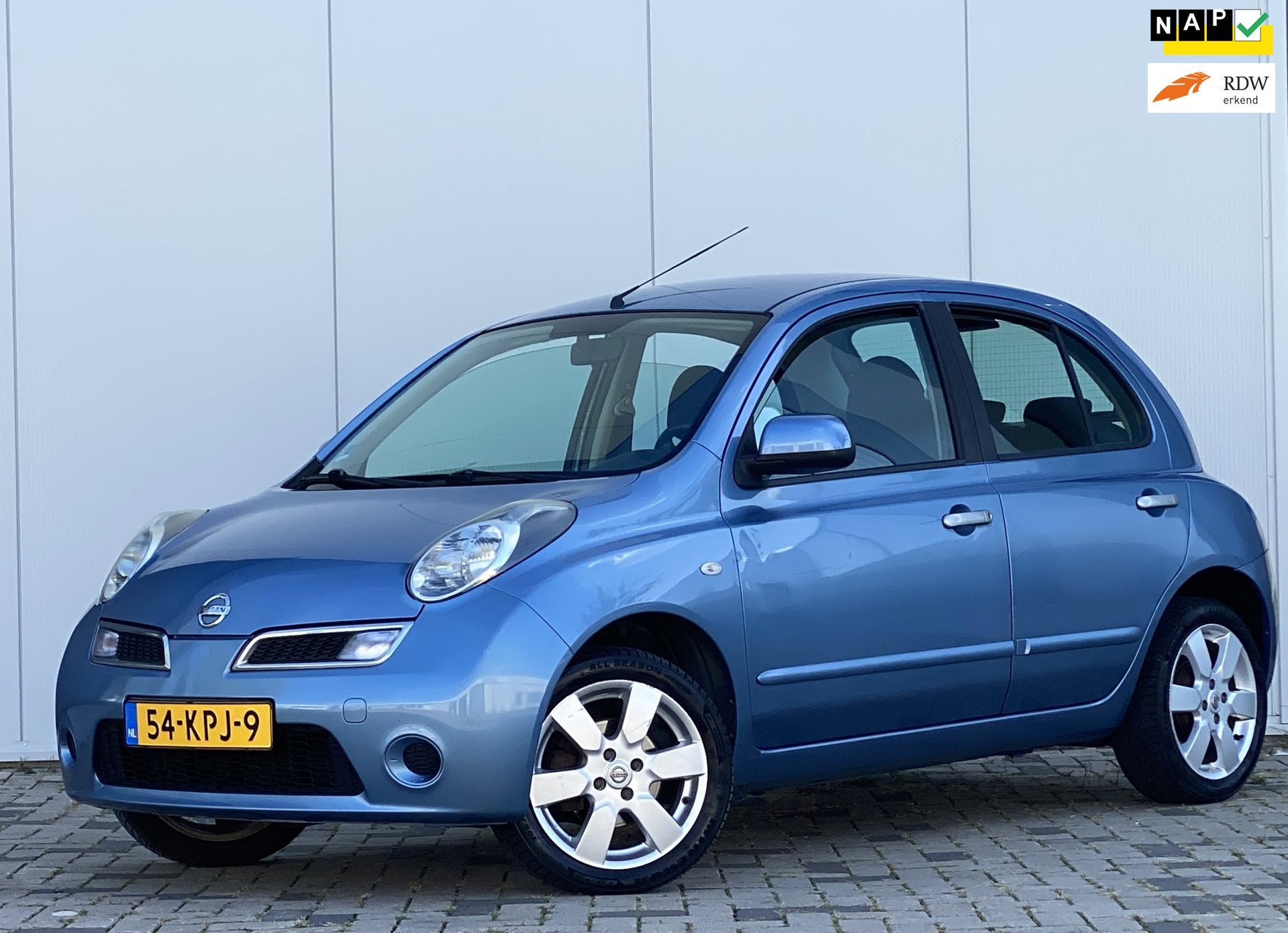 Nissan Micra 1.2 Connect Edition 5 DEURS AIRCO NAVI 1STE EIG, Dealer onderhouden, Gebruikt, 31 €/maand, 4 cilinders
