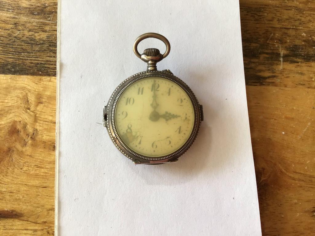Antieke zakhorloge - Mechanisch uurwerk, Ophalen of Verzenden, Overige typen
