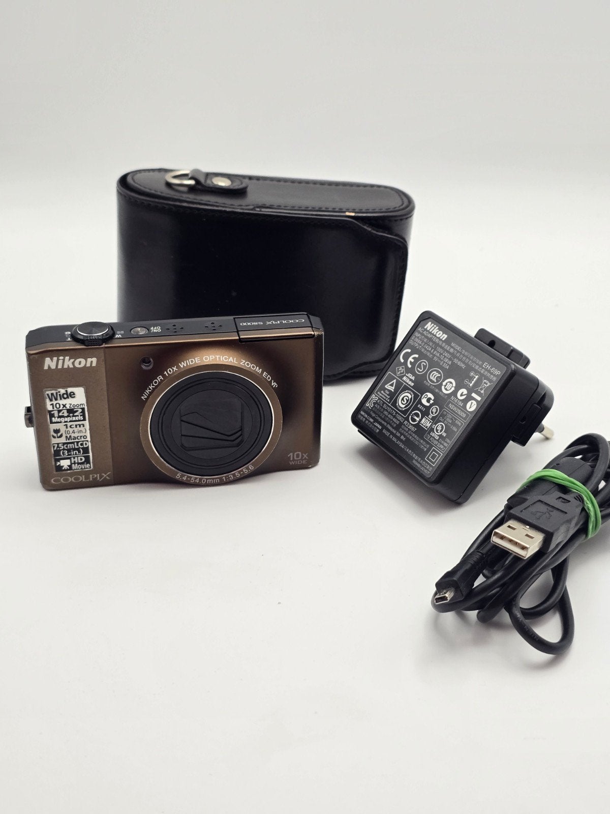 Nikon Coolpix S8000 CCD superzoom Digicam, Ophalen of Verzenden, Nikon, 8 keer of meer