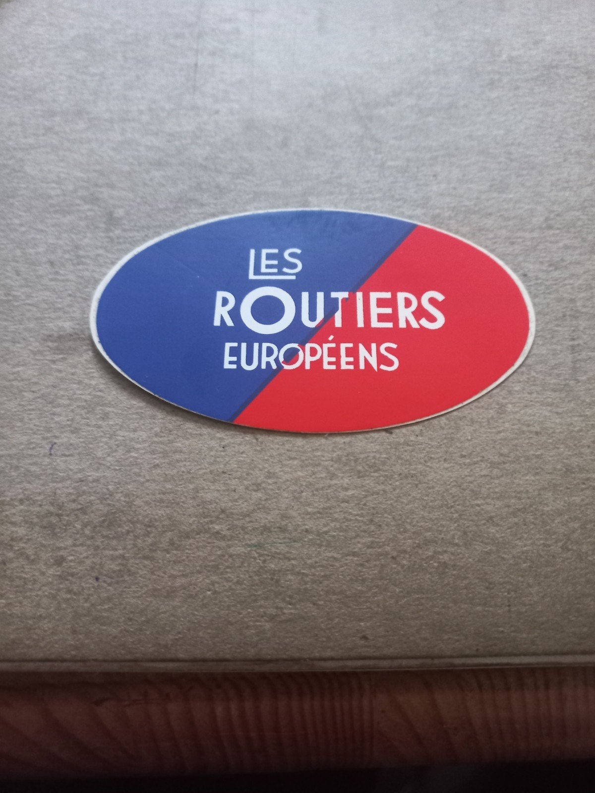 Les Routiers Européens Sticker/Badge, Ophalen of Verzenden