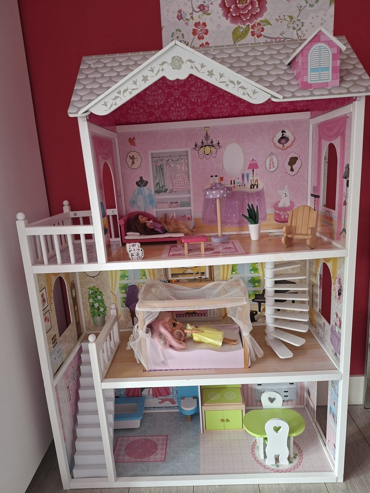 Bandits and angels poppenhuis, Ophalen, Zo goed als nieuw, Poppenhuis
