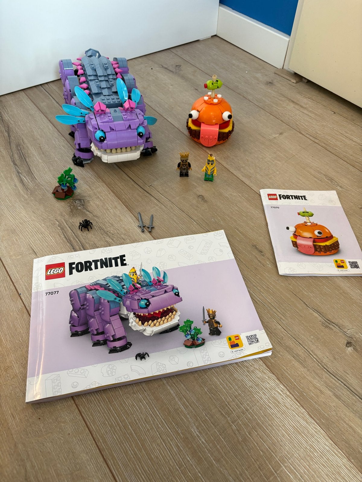 LEGO Fortnite 77077 en 77078 - Compleet met instructies, Ophalen, Overige thema's, Lego, Zo goed als nieuw