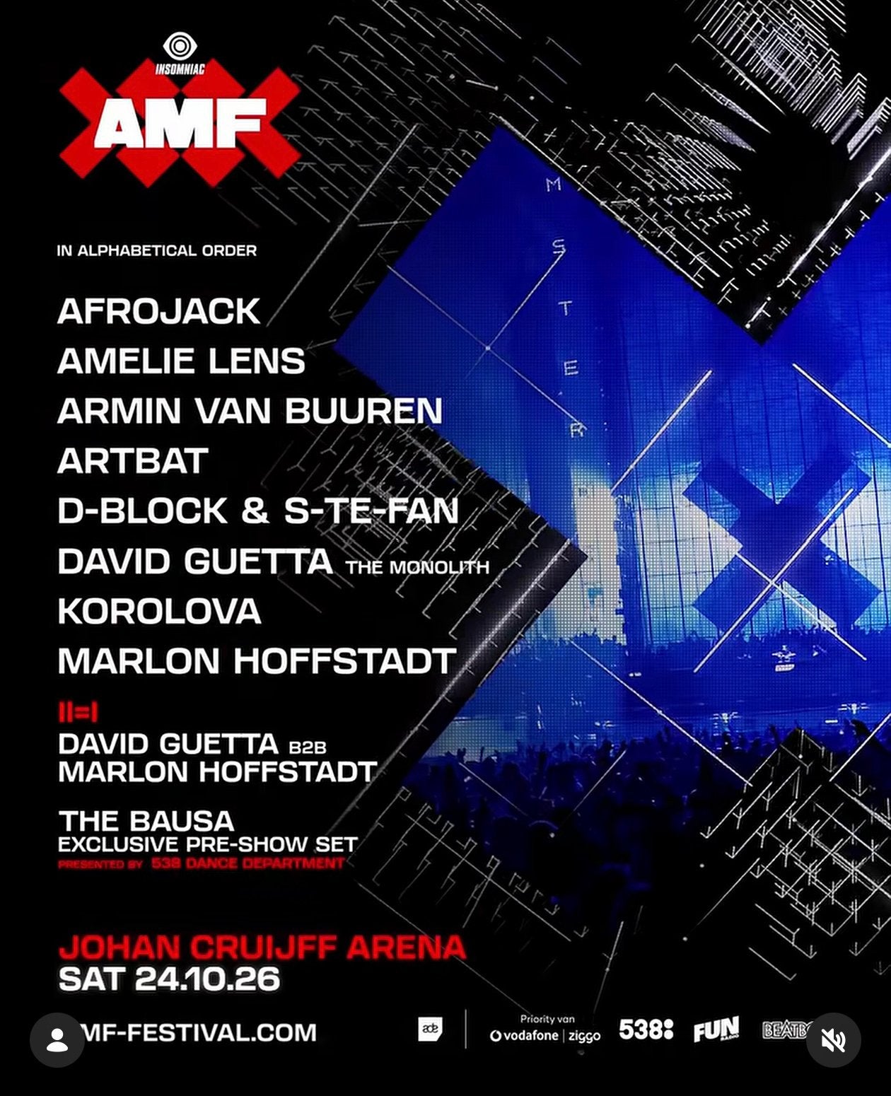 2 AMF tickets ade, Twee personen