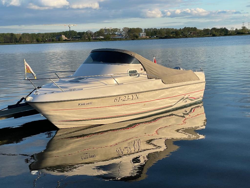 Te koop Cap Ferret 552 Cabin Cruiser & trailer Z Goede Staat, Ophalen, Overige merken, Gebruikt, 1.00 - 1.50 meter