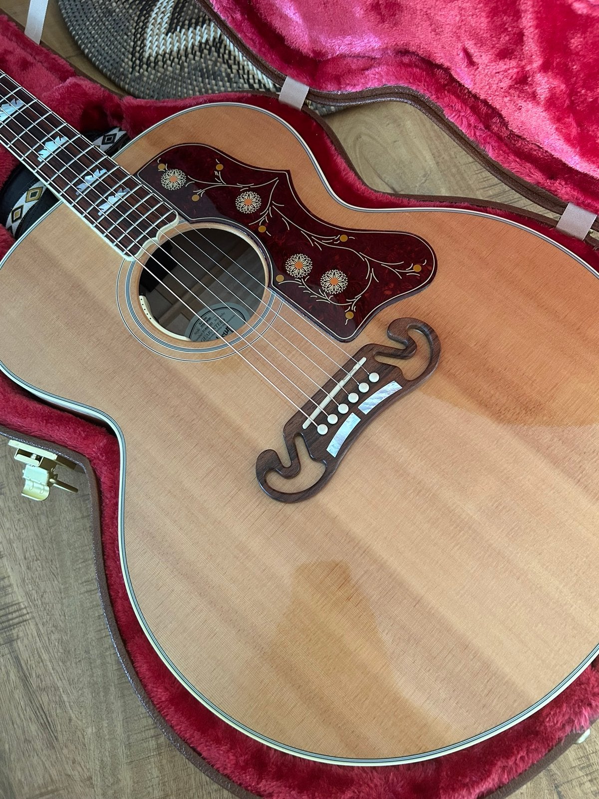 Gibson SJ200 Standard Antique Natural 2020, Ophalen of Verzenden, Zo goed als nieuw, Western- of Steelstringgitaar, Met koffer