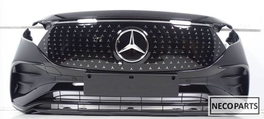 MERCEDES EQB X243 VOORBUMPER BUMPER COMPLEET ORIGINEEL!!!, Gebruikt, -, Voor, Ophalen of Verzenden
