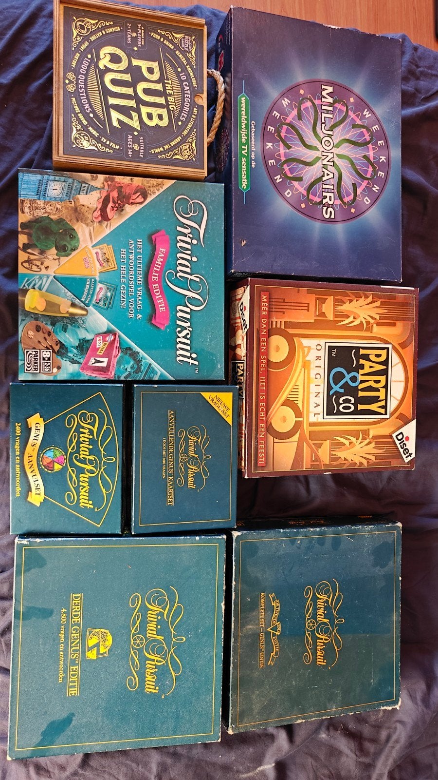 Bordspellen: Trivial Pursuit, Party & Co, Miljonairs, Hobby en Vrije tijd, Gezelschapsspellen | Bordspellen, Vijf spelers of meer