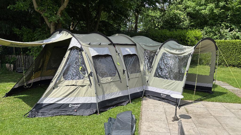 Outwell Norfolk Lake campeertent incl side-extension, Ophalen, Gebruikt, Meer dan 6