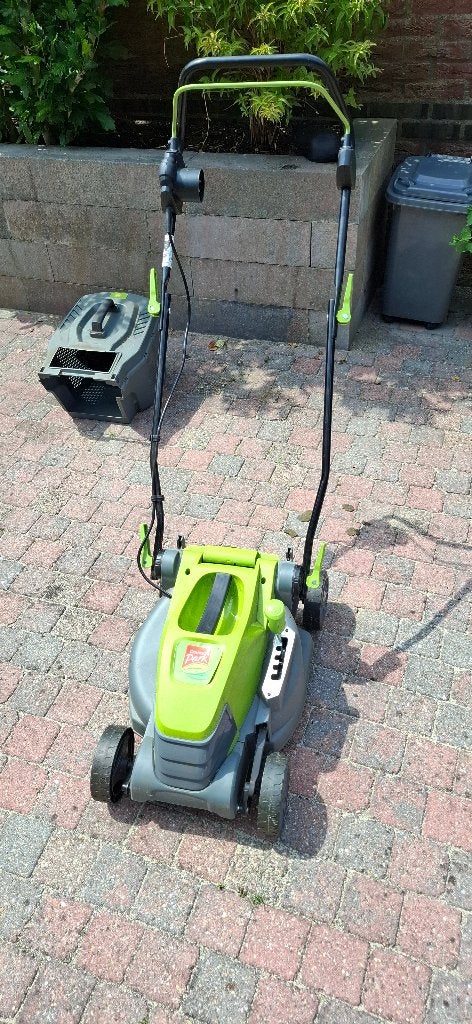 Central Park Elektrische Grasmaaier 34cm - 1400W, Ophalen, Cirkelmaaier, Elektrische grasmaaier, Nieuw